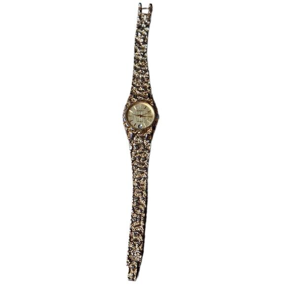 Futura VTG, Gold Nugget Plated, Women's Watch, With Date Indicator, Pre-owned - Picture 2 of 3